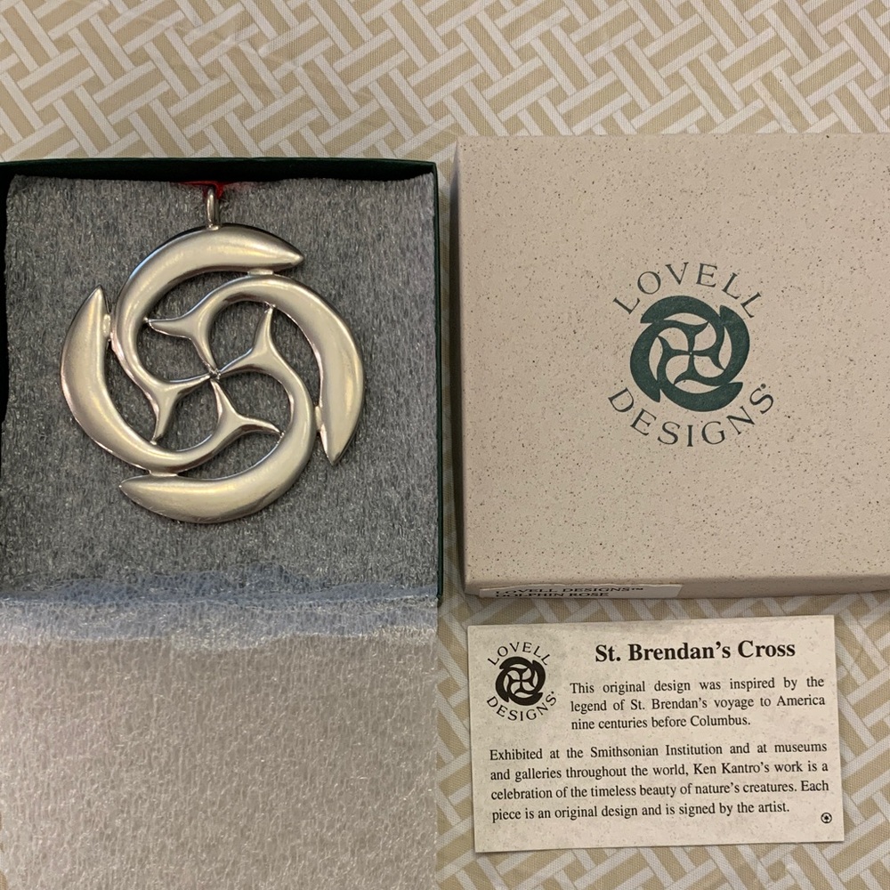Lovell Designs St. Brendan's Cross Ornament